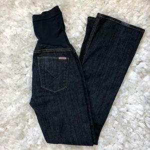 NWOT Hudson boot cut maternity jeans- size 27